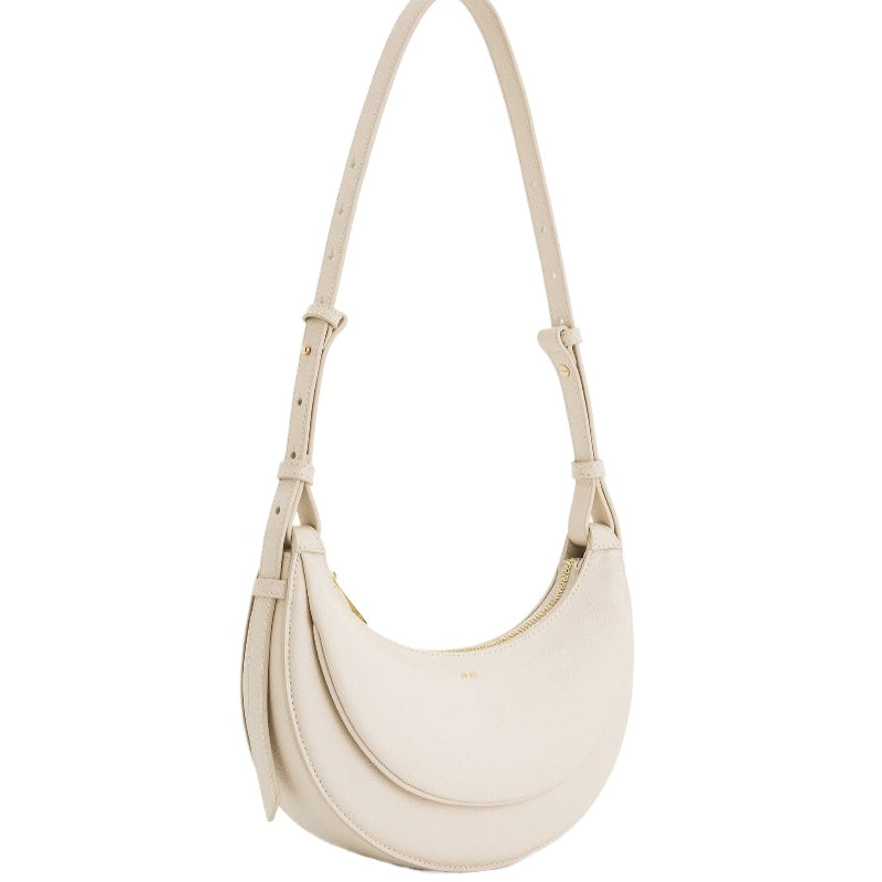 Black Crescent Shoulder Bag