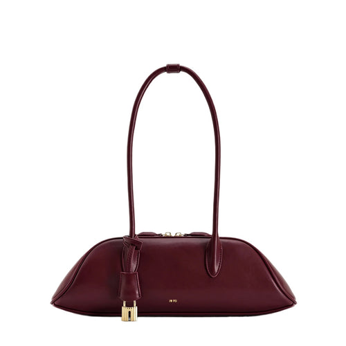 Black Bowling Shoulder Bag