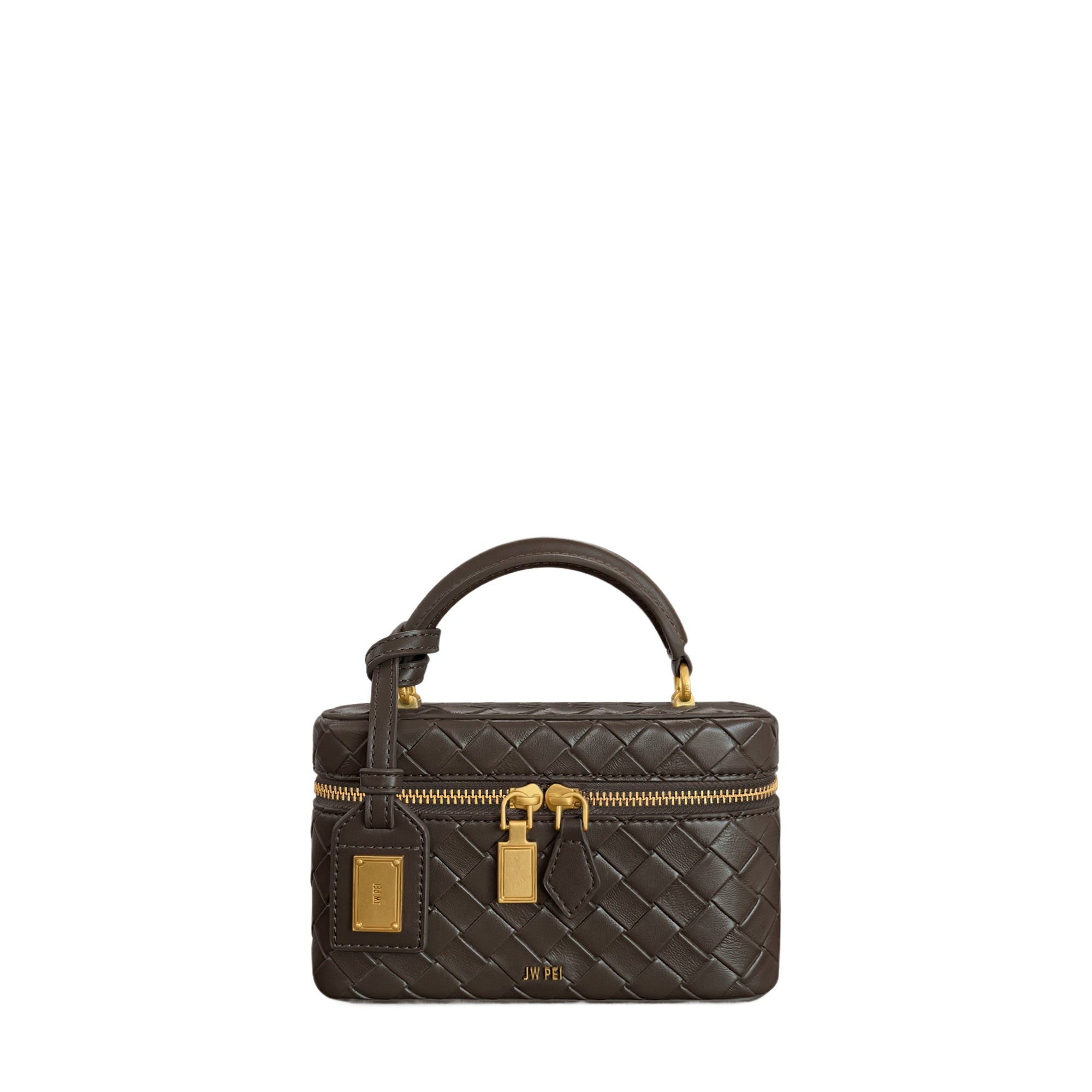 Croc Embossed Small Box Bag