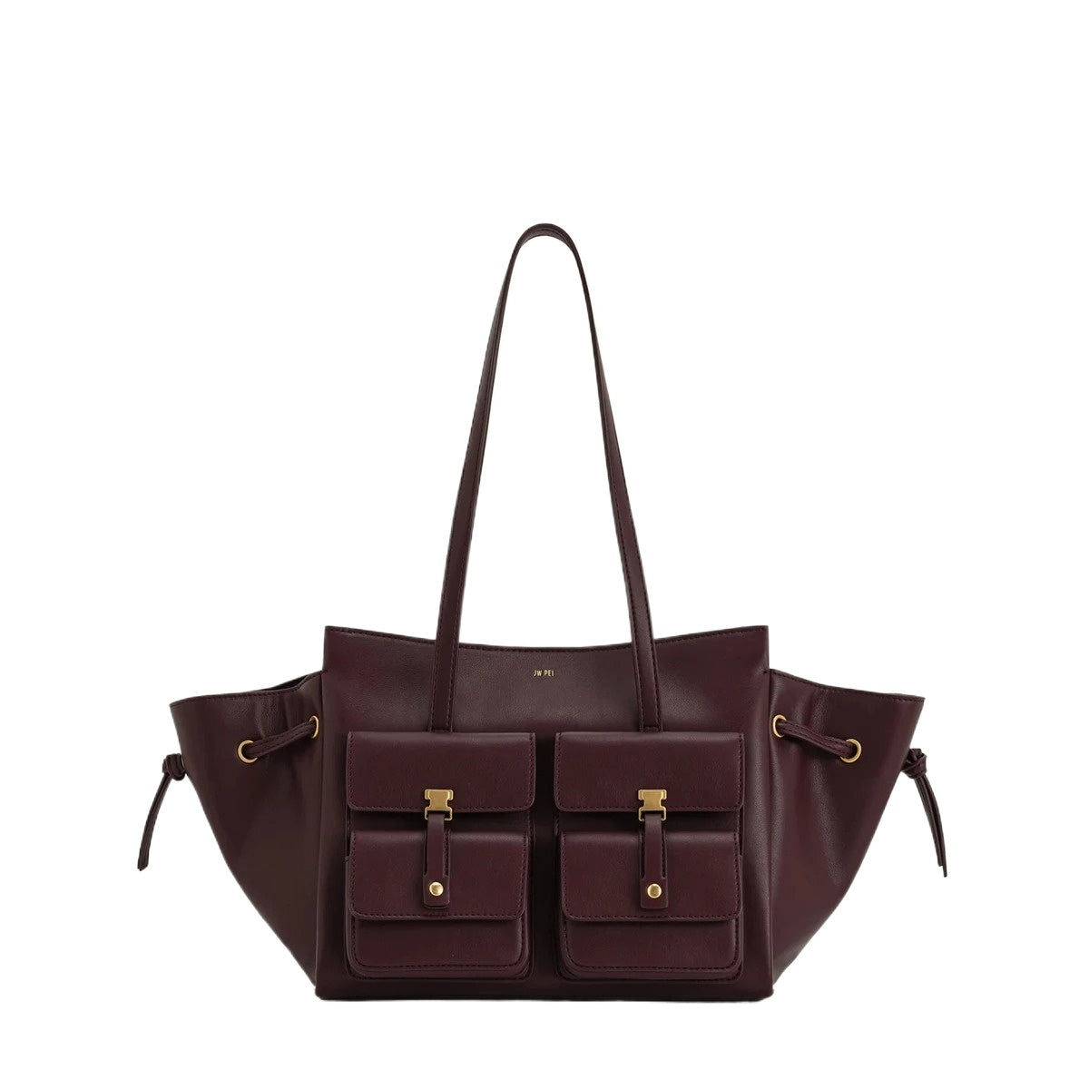 Tan Multi Pocket Tote Bag