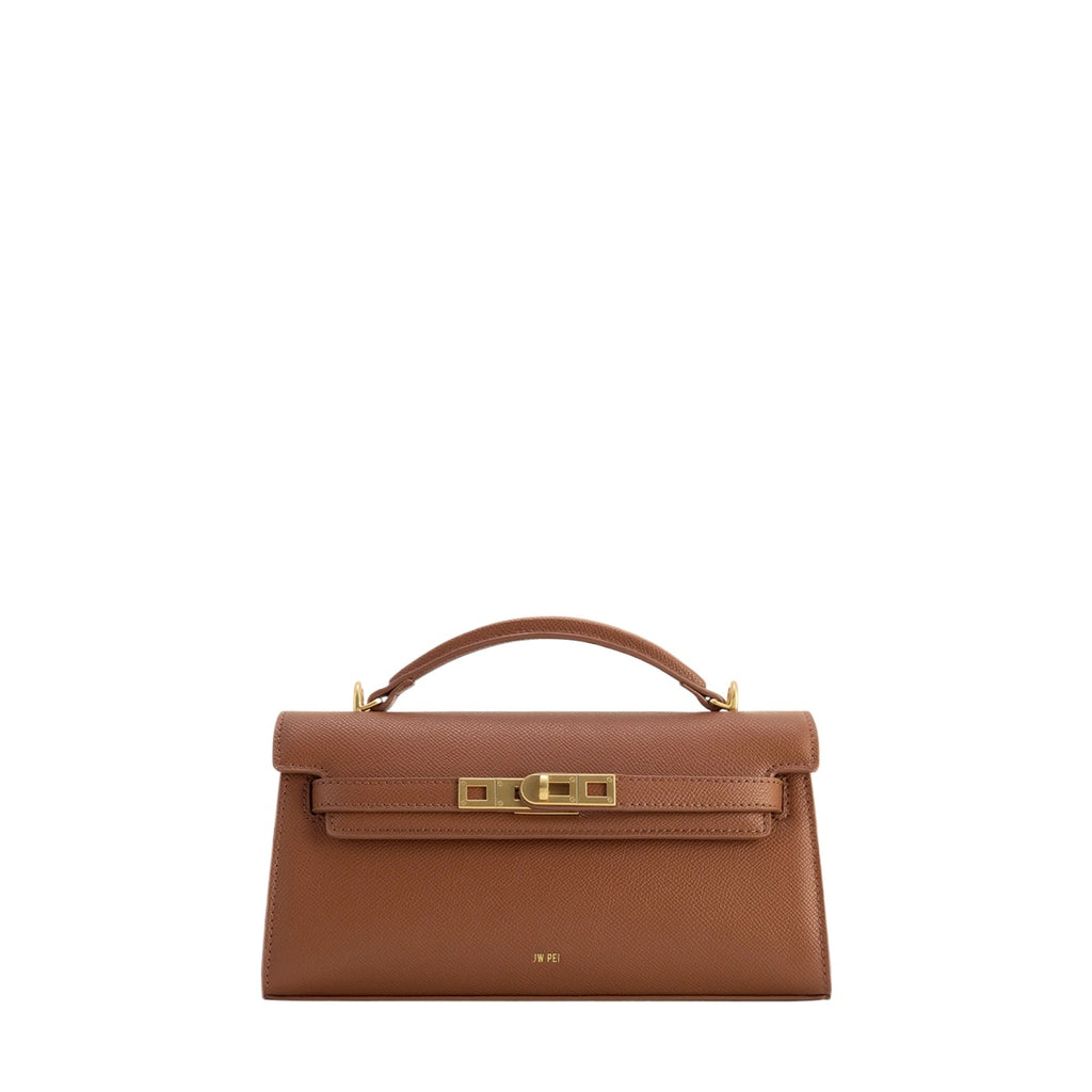 Croc Embossed Top Handle Bag