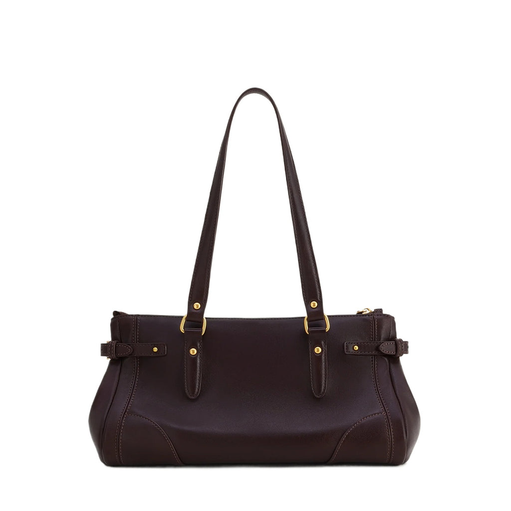 Black Lock Detail Tote Bag