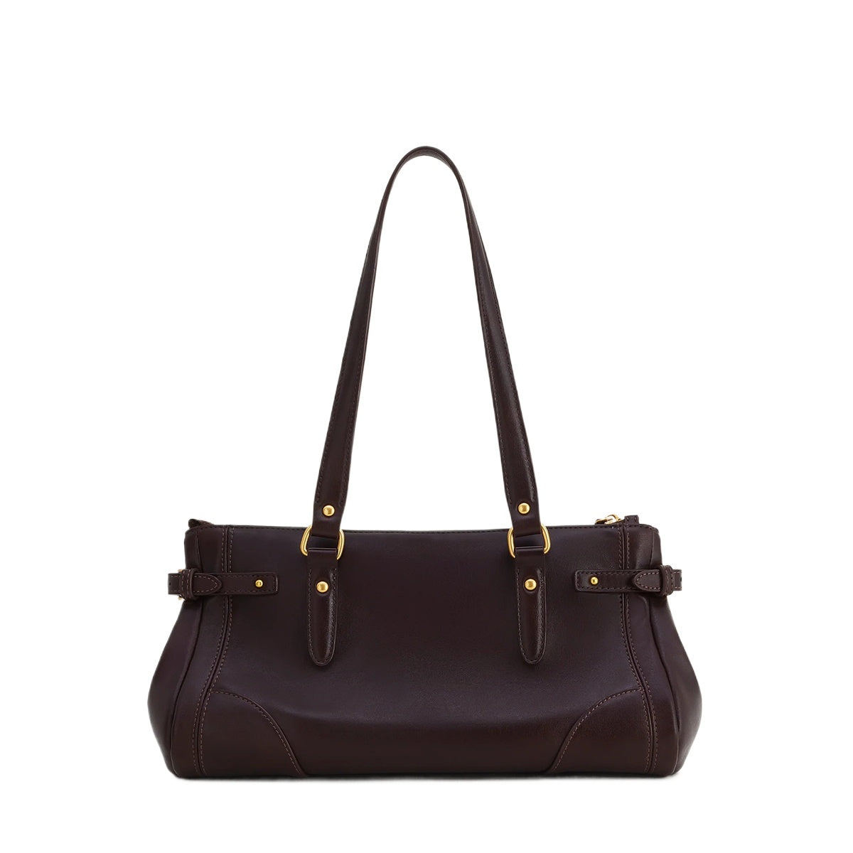 Black Lock Detail Tote Bag