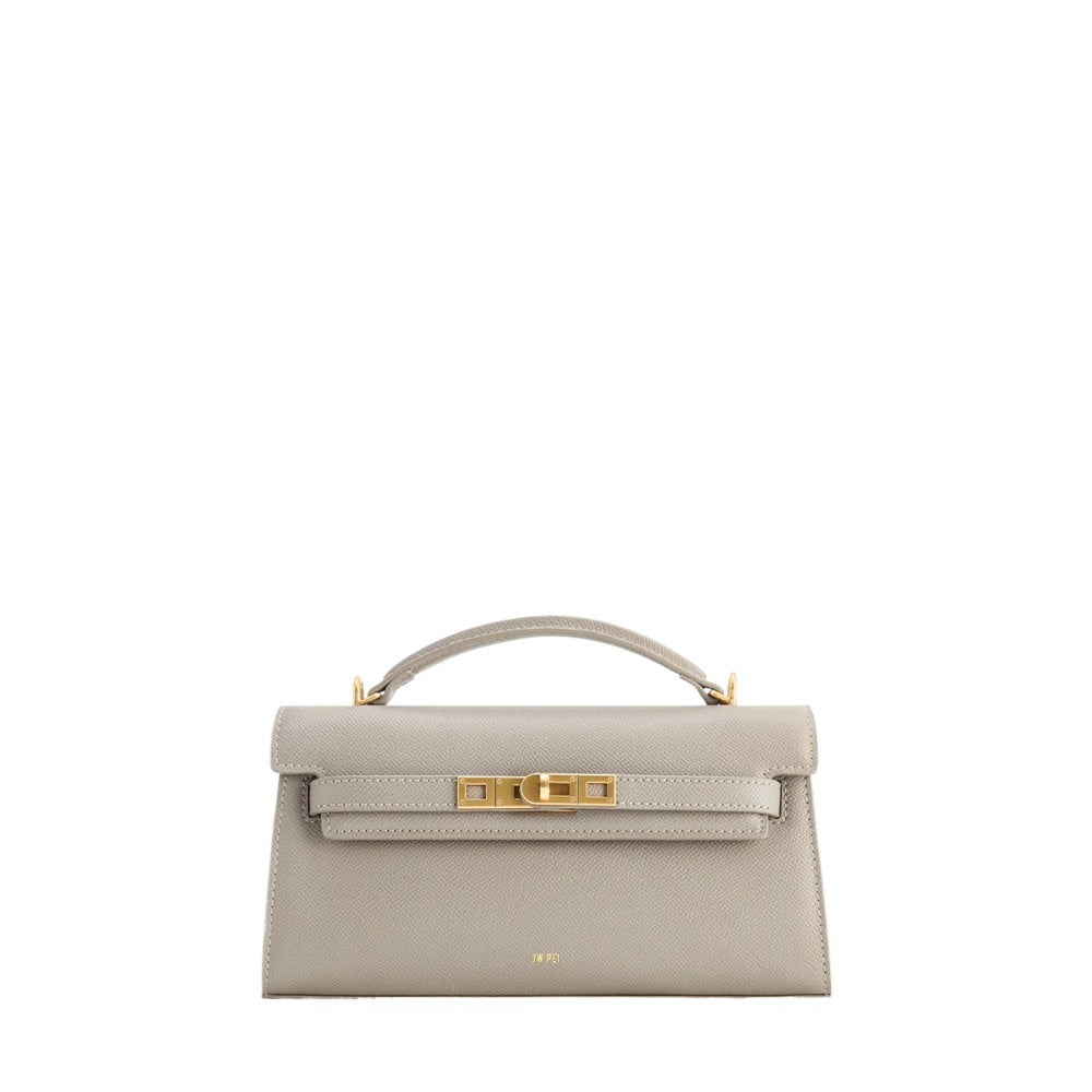 Croc Embossed Top Handle Bag