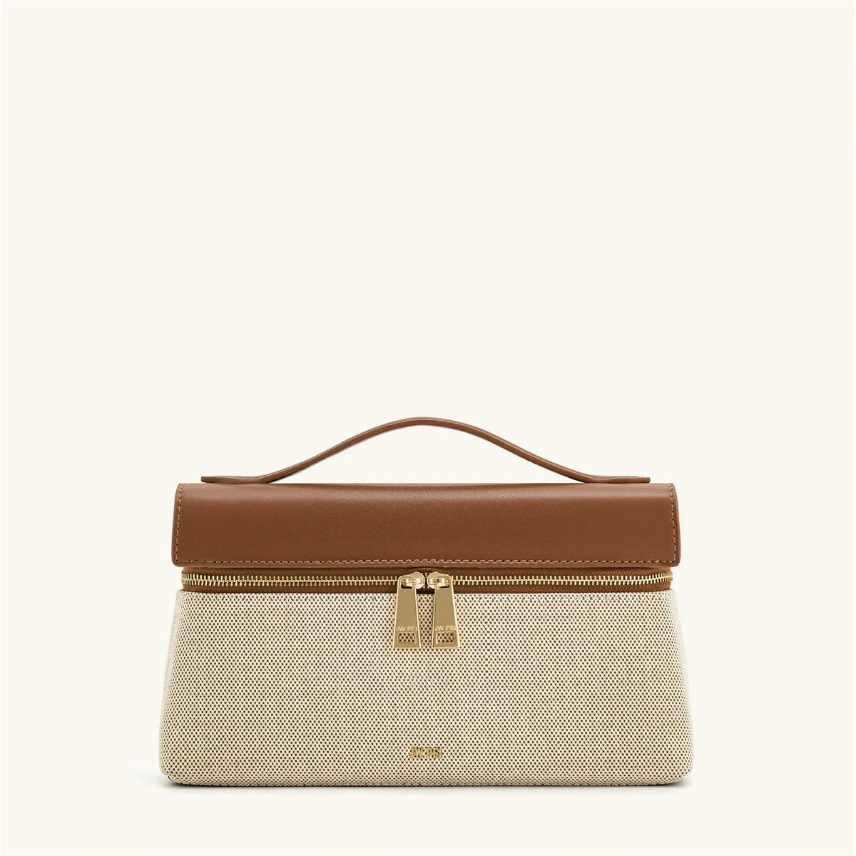 Black Zip Top Handle Bag