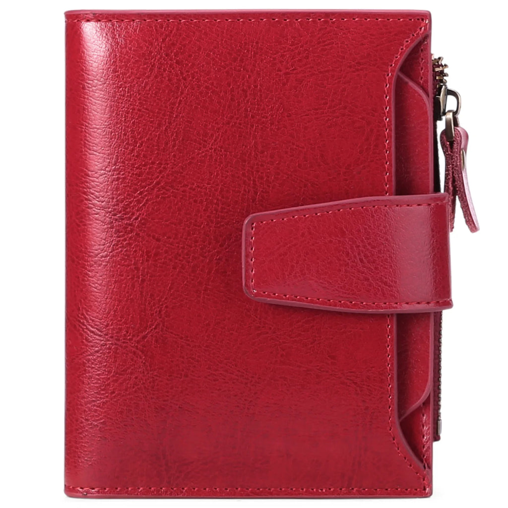 Compact Leather Coin Wallet