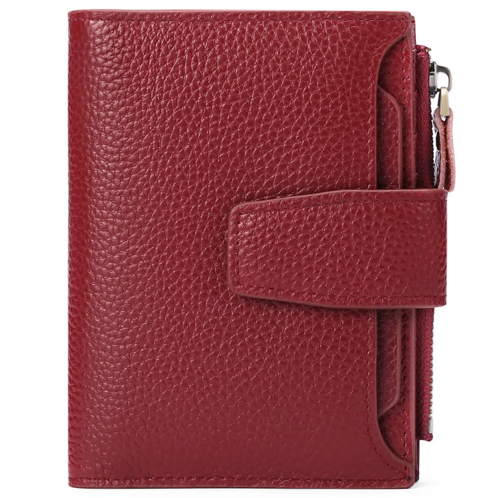 Compact Leather Coin Wallet