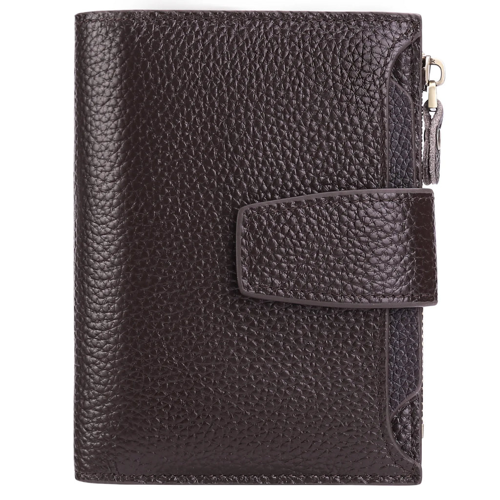 Compact Leather Coin Wallet