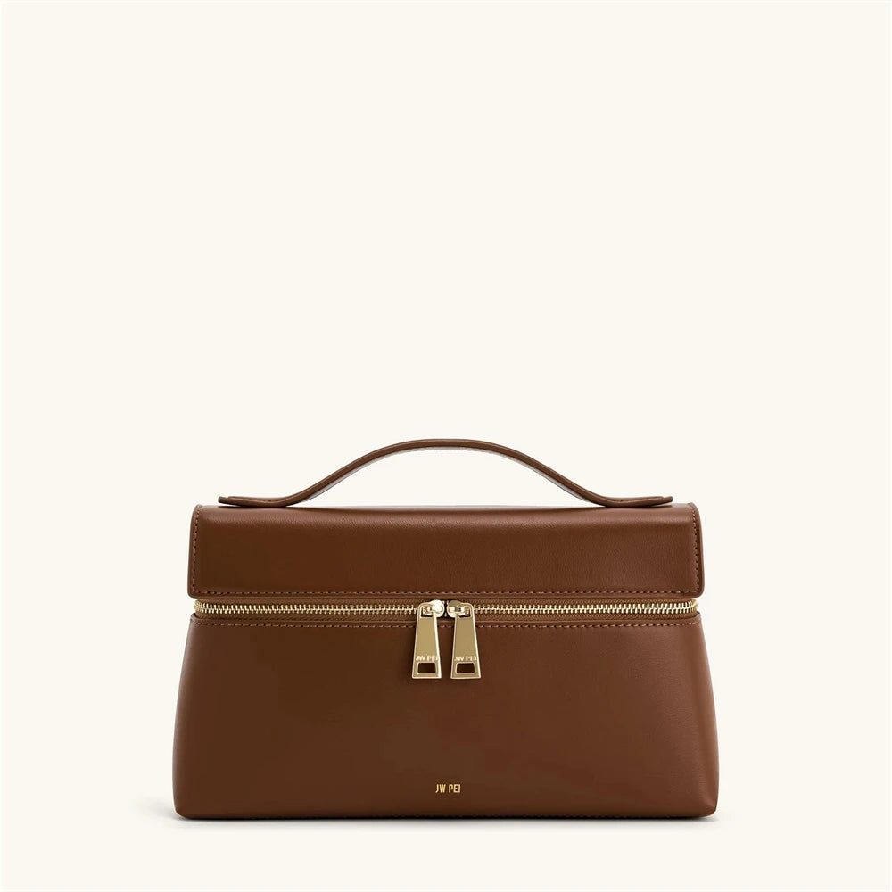 Black Zip Top Handle Bag