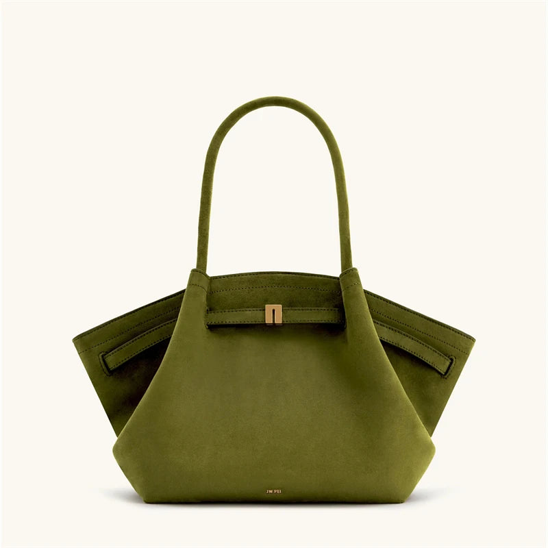 Black Structured Tote Bag