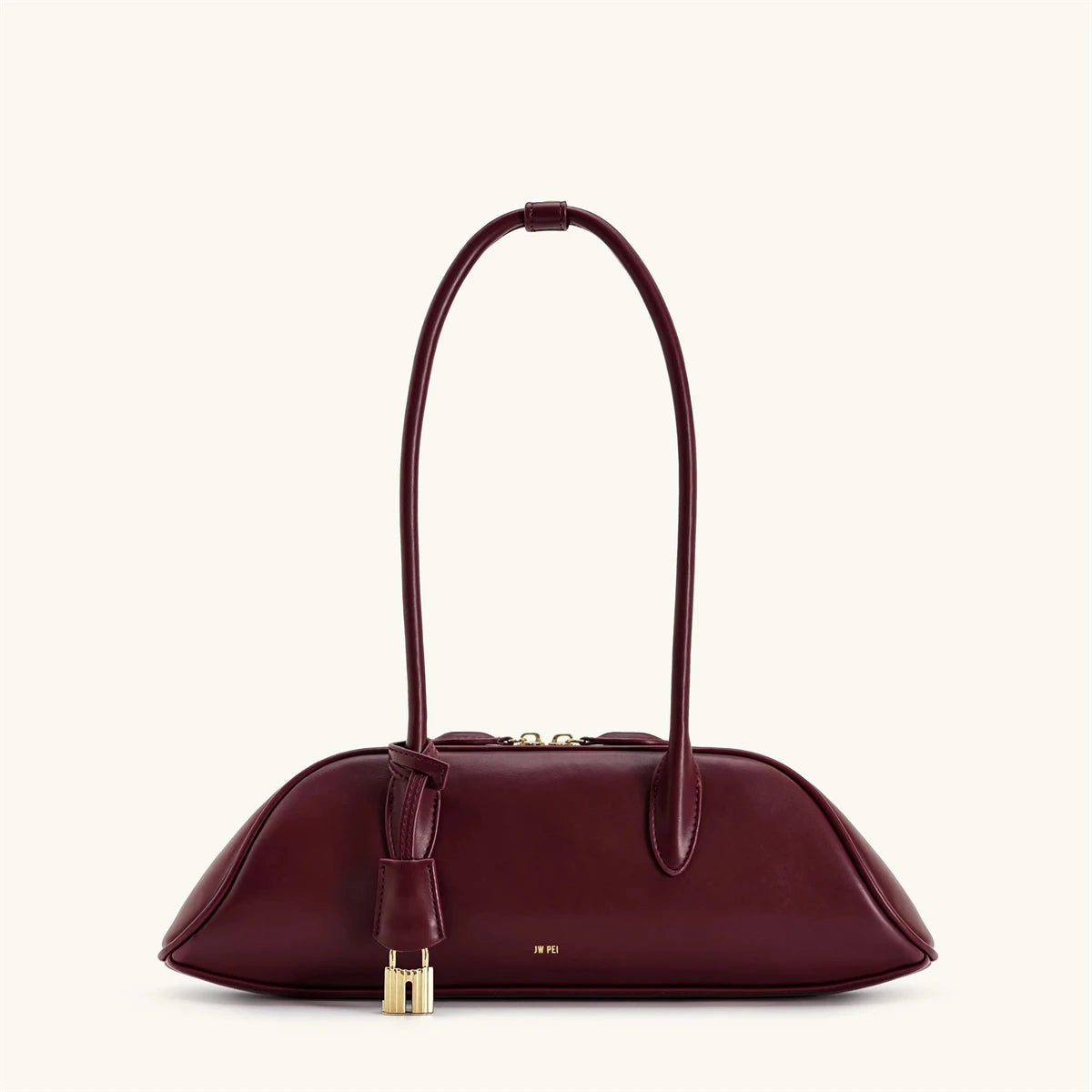 Black Bowling Shoulder Bag