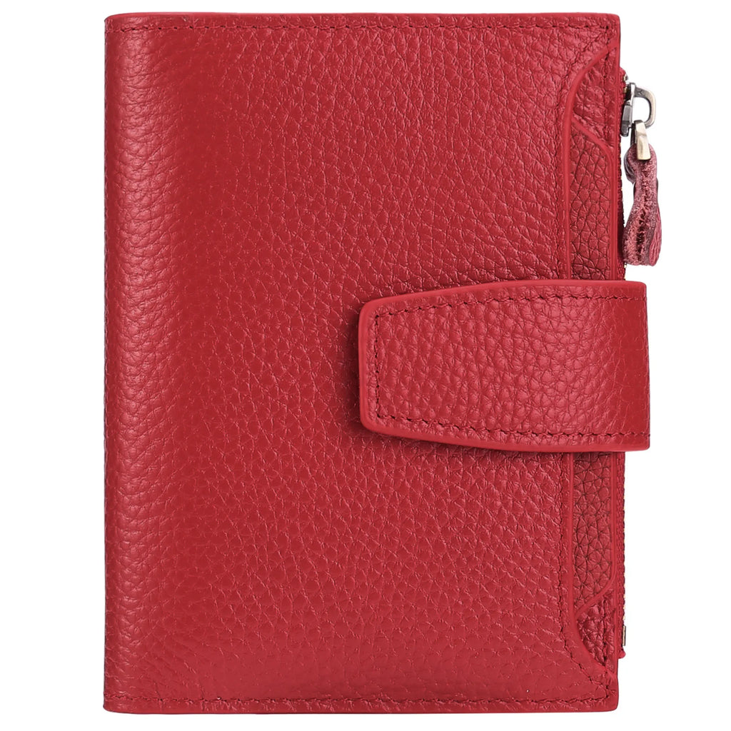 Compact Leather Coin Wallet