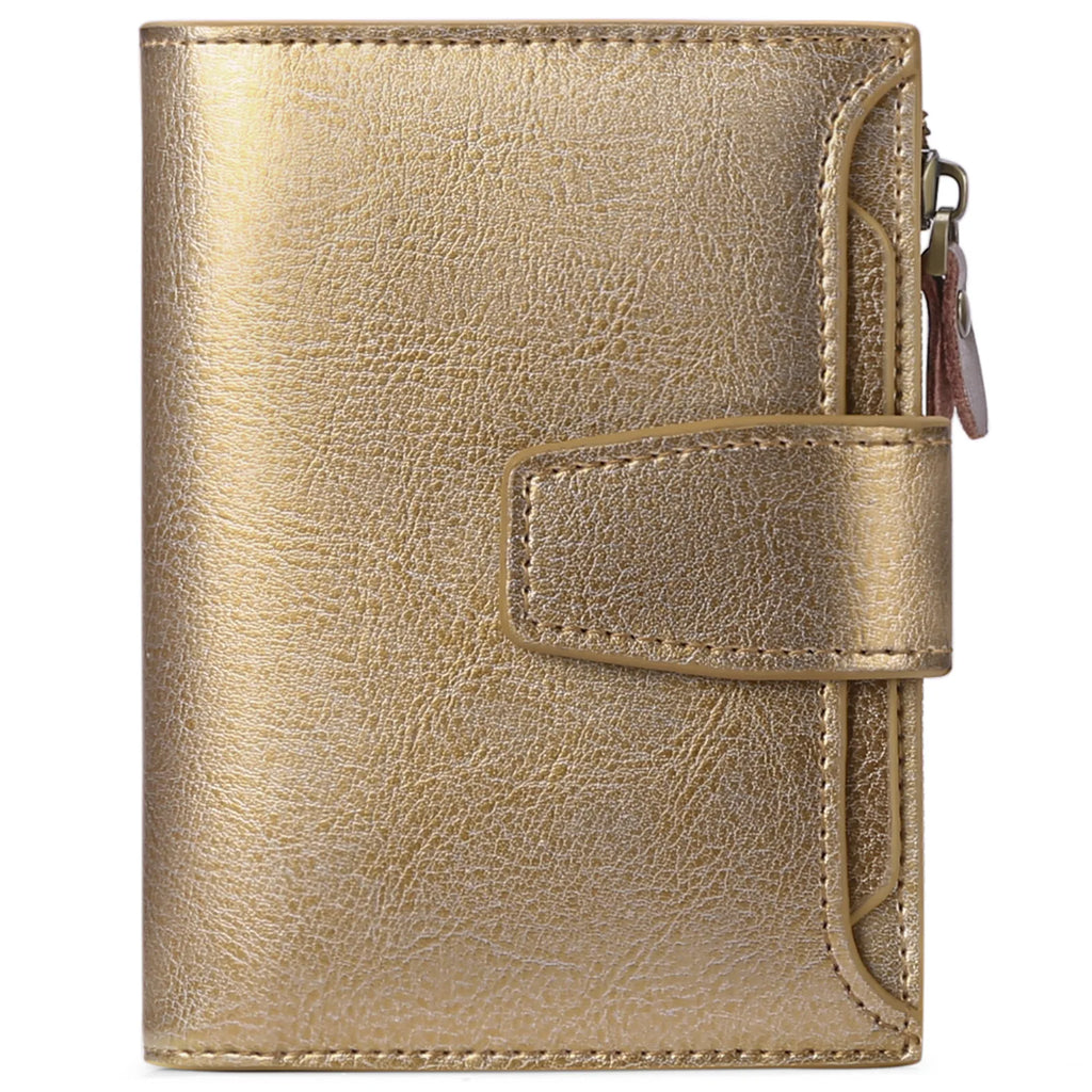 Compact Leather Coin Wallet