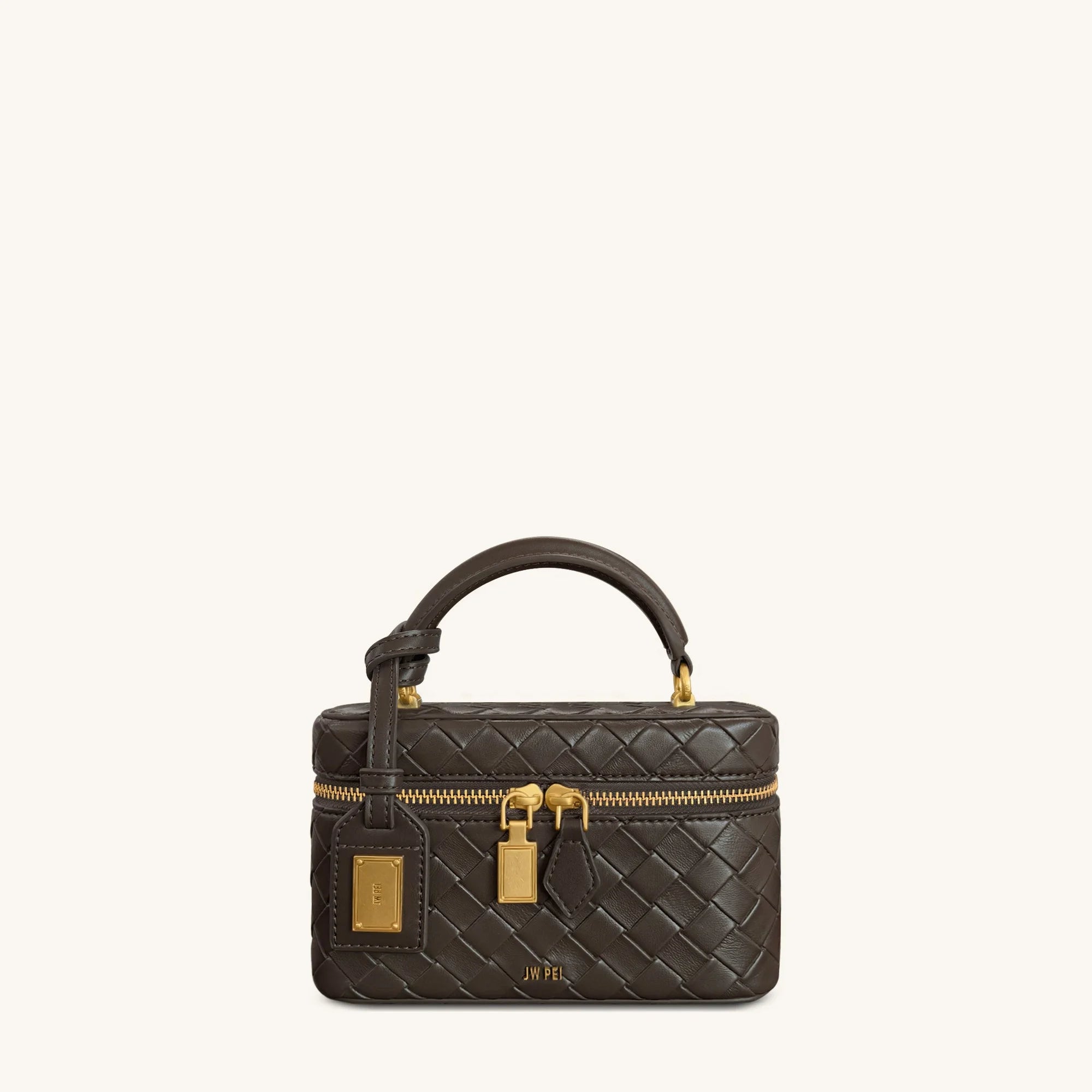Croc Embossed Small Box Bag