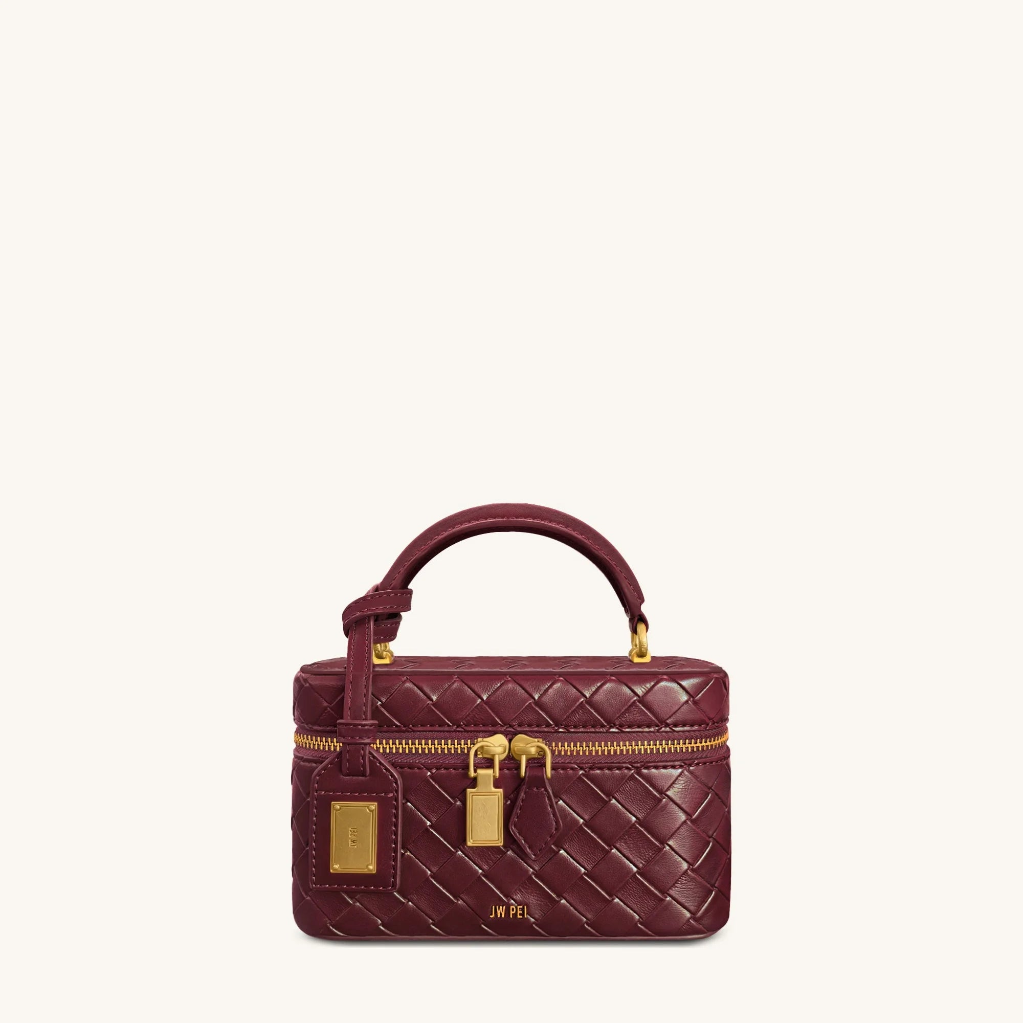 Croc Embossed Small Box Bag