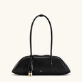 Black Bowling Shoulder Bag