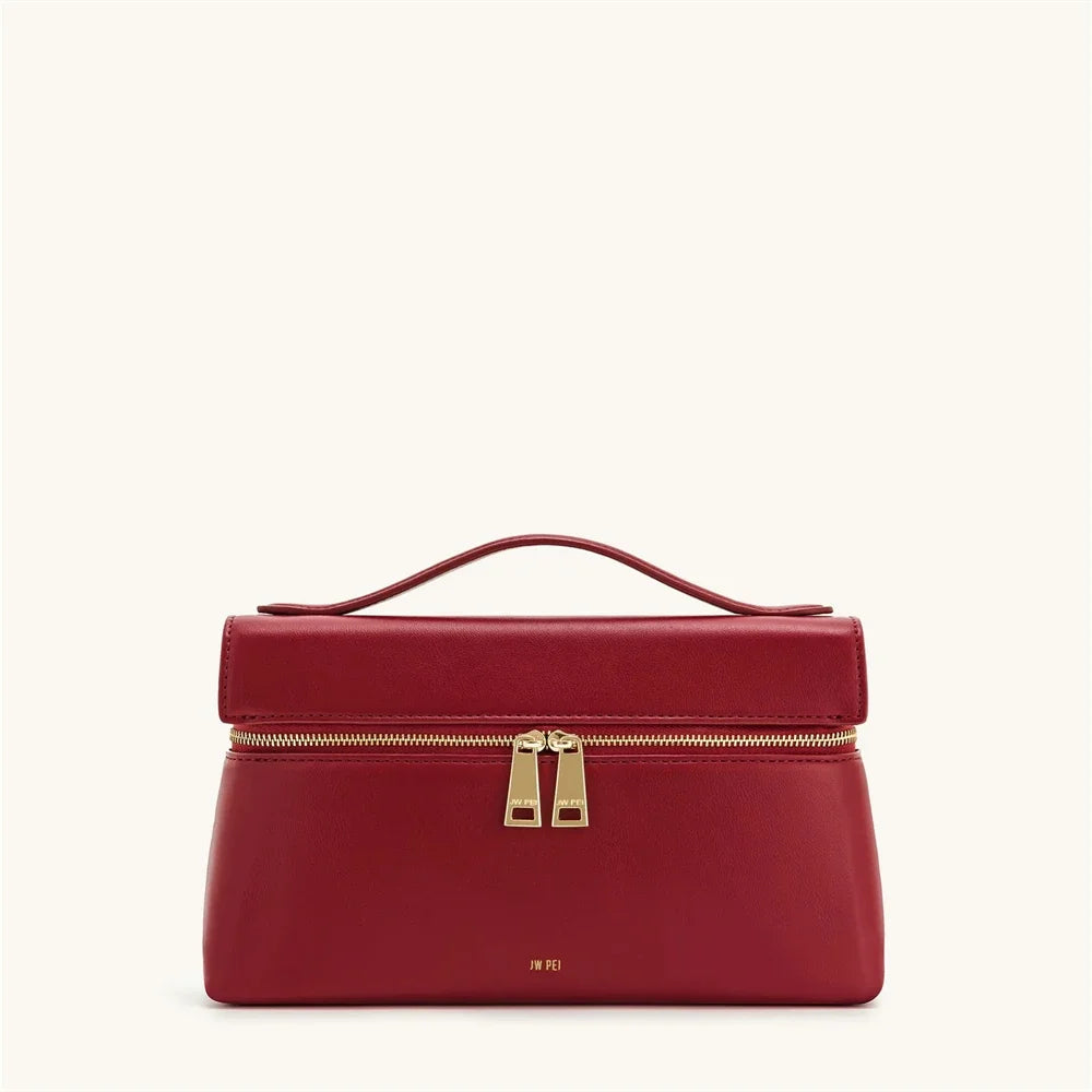 Black Zip Top Handle Bag