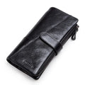 Leather Zip Phone Wallet