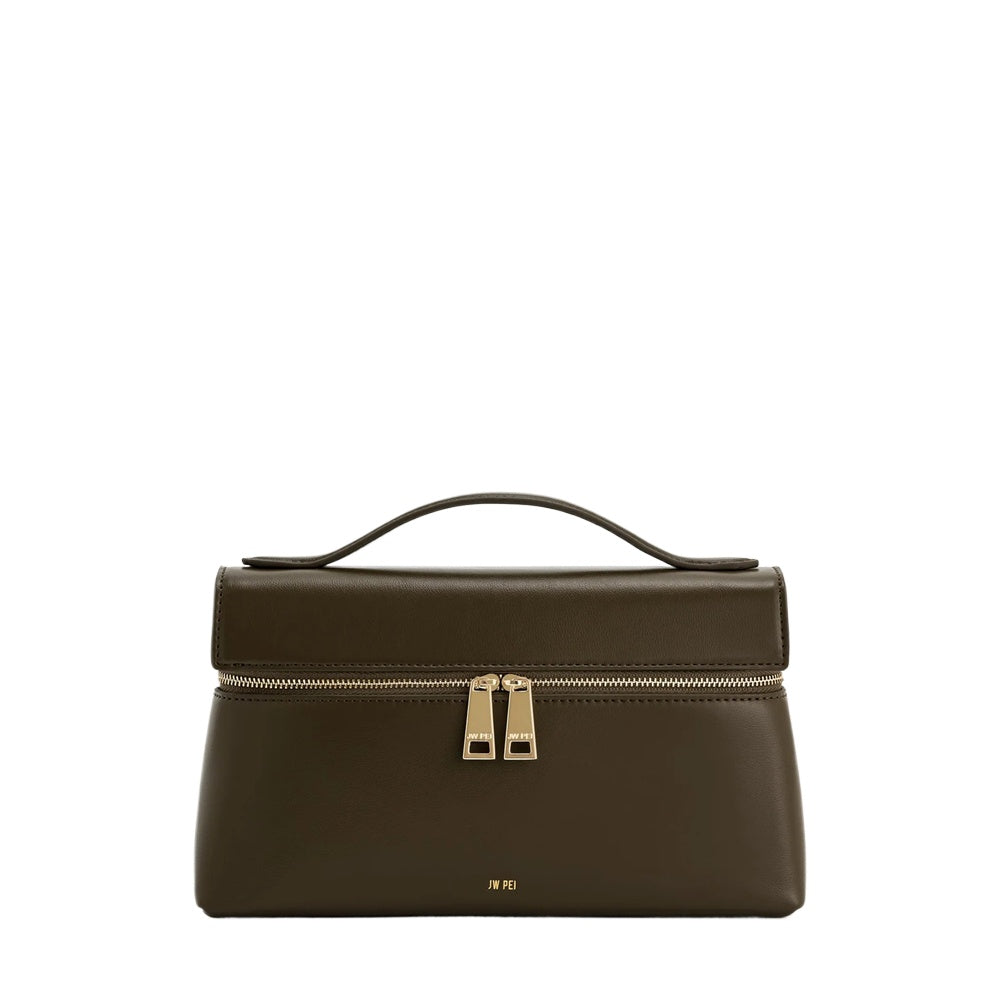 Black Zip Top Handle Bag