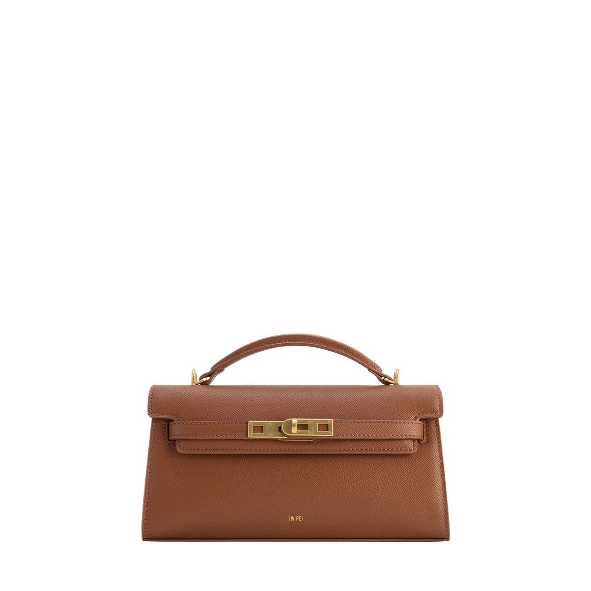 Croc Embossed Top Handle Bag