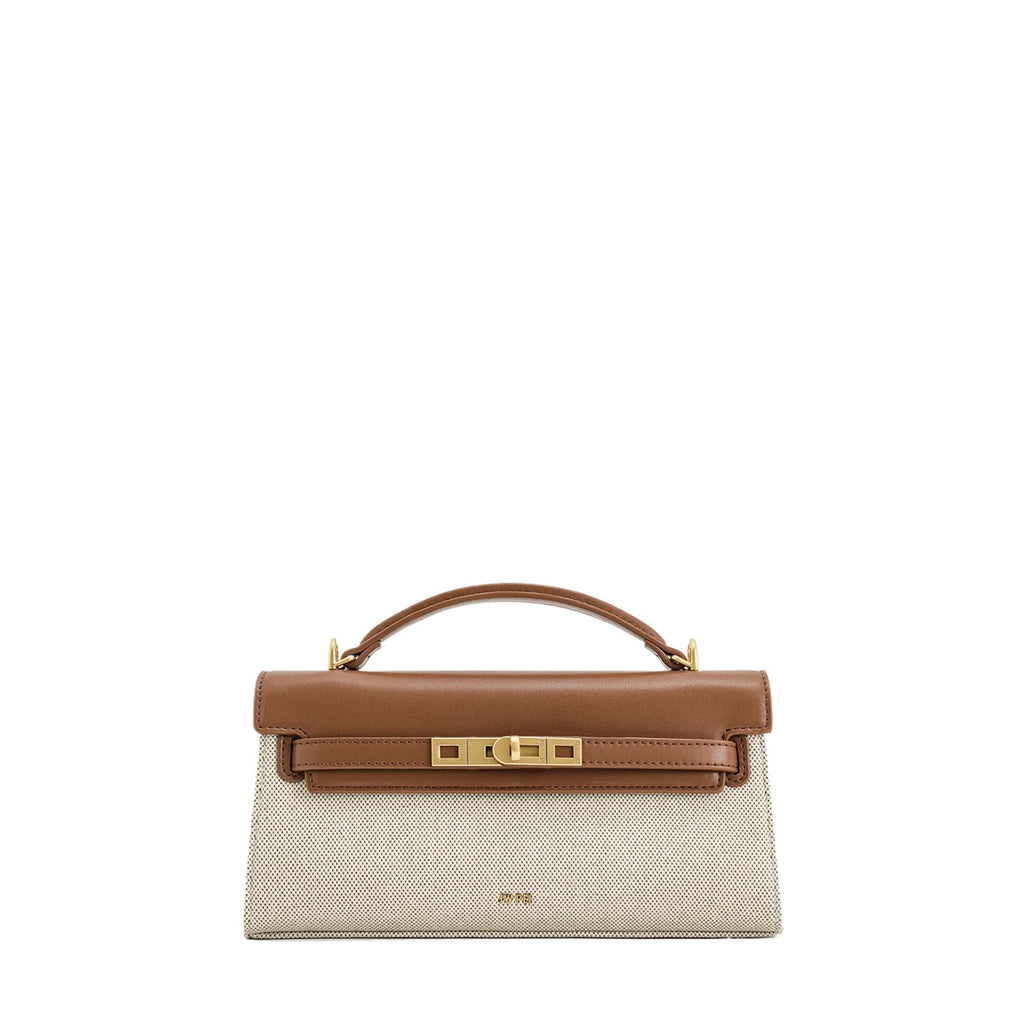 Croc Embossed Top Handle Bag